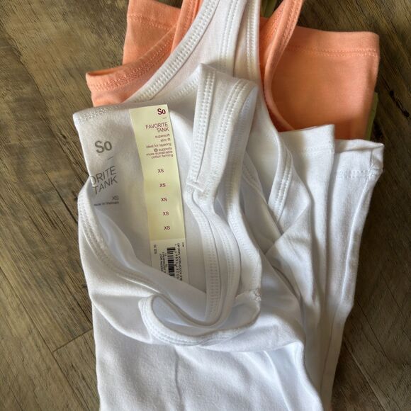 Juniors' SO Double Scoop Cotton Tank Tops Junior Size XS - Picture 4 of 5